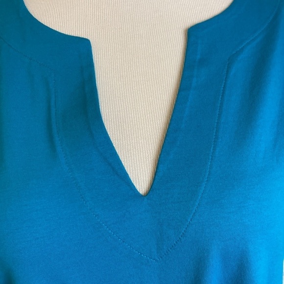 LANDS' END  Sheath Dress Small Sleeveless 100% Cotton Preppy Classic Nautical - Picture 7 of 16